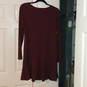 Ann taylor loft pleated dress size S